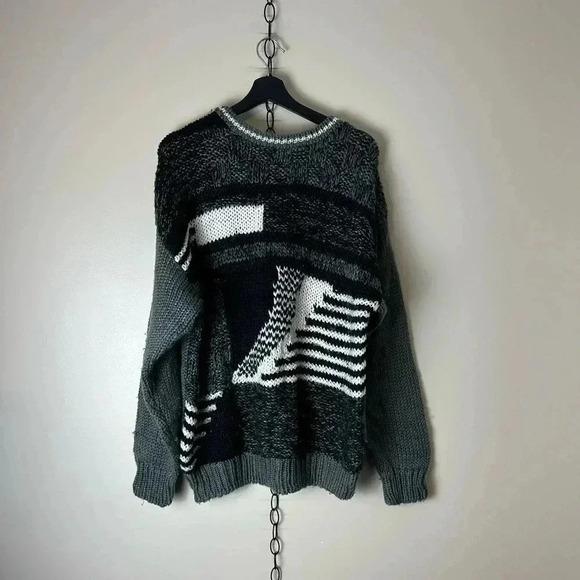 Vintage Jonathan Bryan Abstract Sweater  Medium - Picture 1 of 4